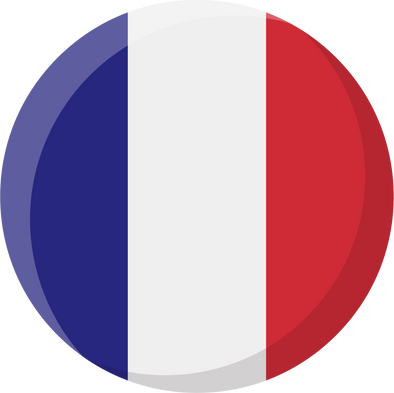 France Flag Circle